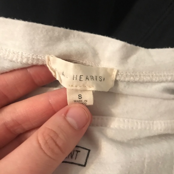 Pacsun L.A. Hearts white crop top - Picture 7 of 7